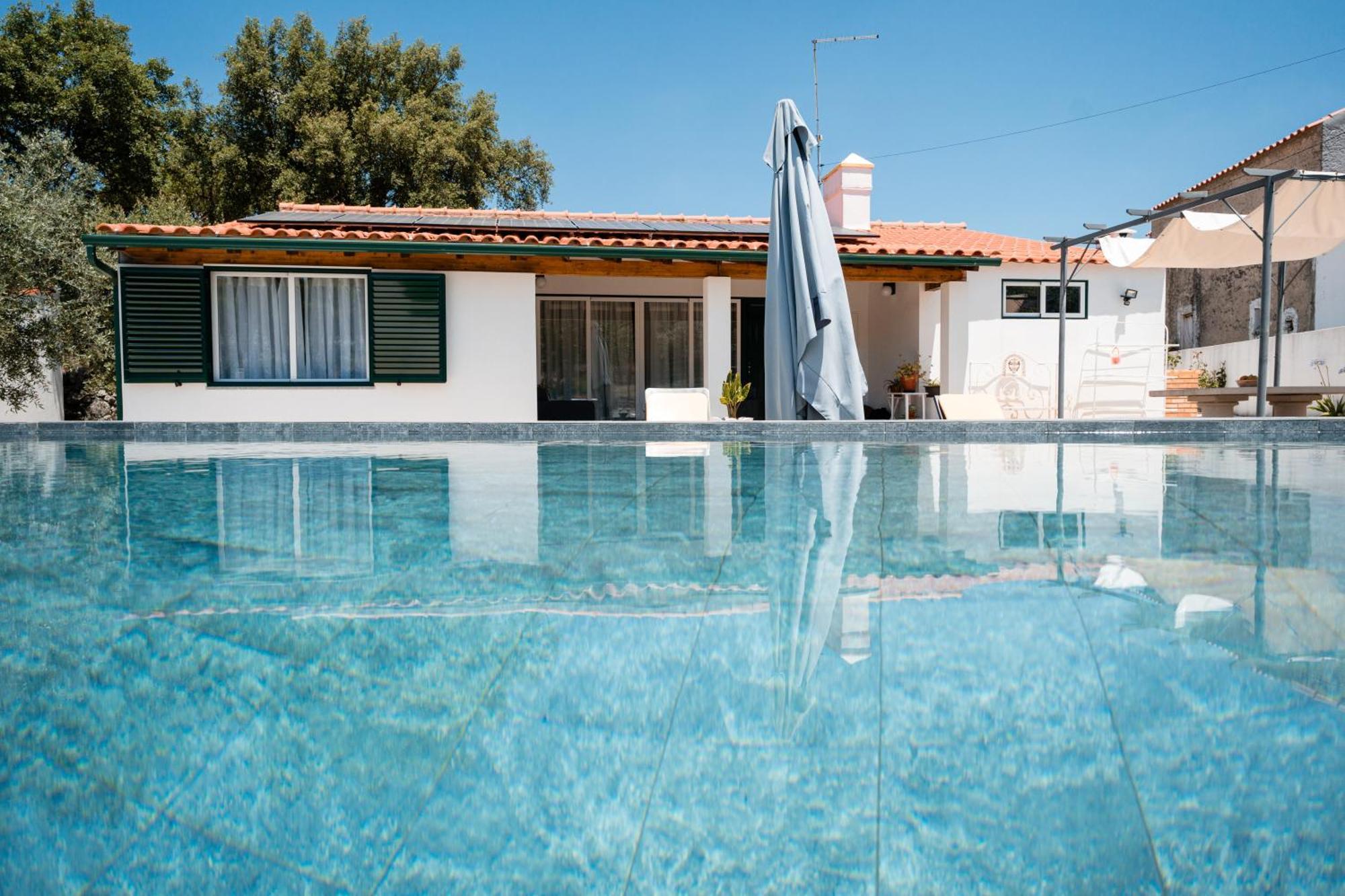 Casas de Marvão - Quinta da Bela Vista Piscina Privada Exterior foto