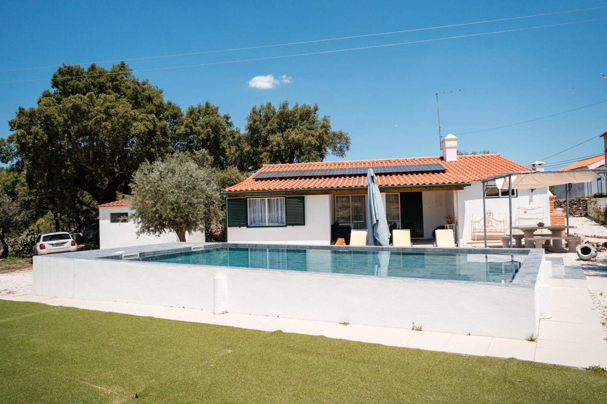 Casas de Marvão - Quinta da Bela Vista Piscina Privada Exterior foto